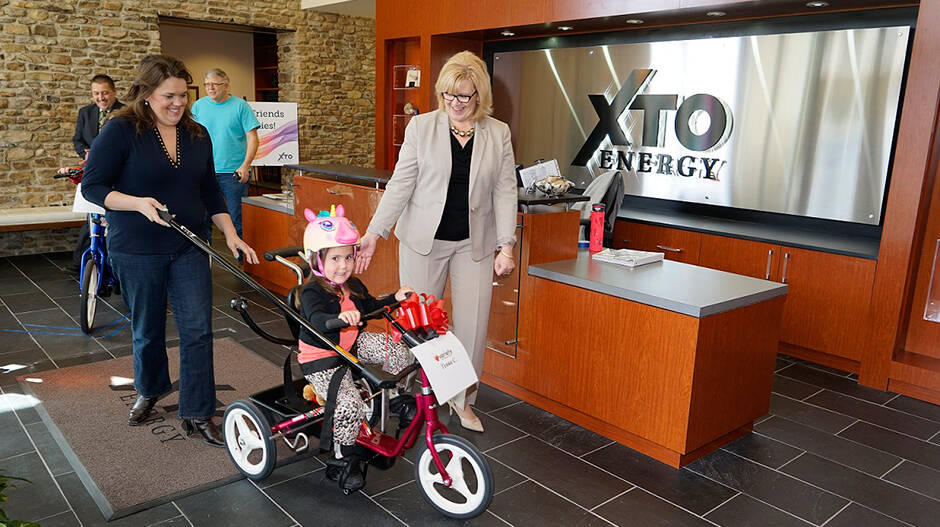 XTO provides custom-fit bikes for children with disabilities